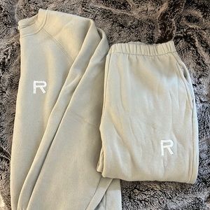 Ragdoll LA Loungewear set. Selling sweatshirt and pants together. XS $200 retail